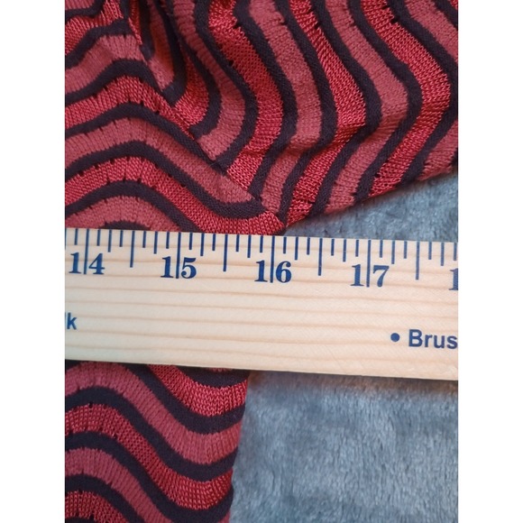 Vintage Missoni Dress Multicolor Wave Sheath Size IT 44 Retro Long Sleeve Knit - Picture 7 of 12